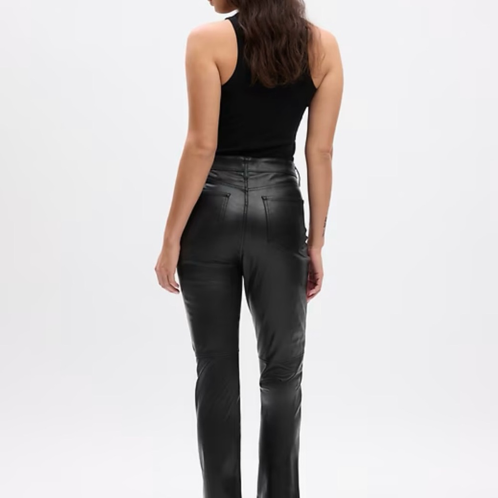 GAP Black Vintage Slim High Rise Pants